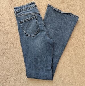 Garage Dark Blue Flare Jeans